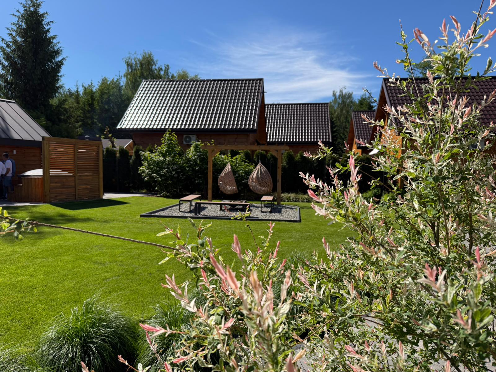 Ogród z hamakami